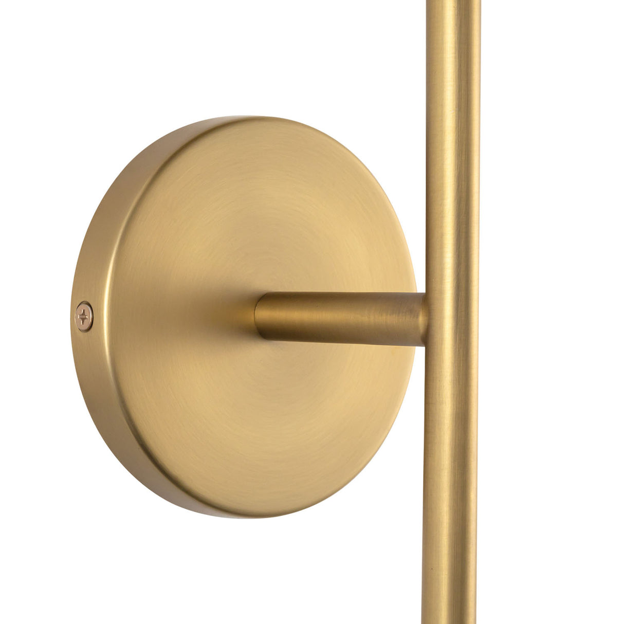 Sol LED Wall Sconce 16", Brushed Brass