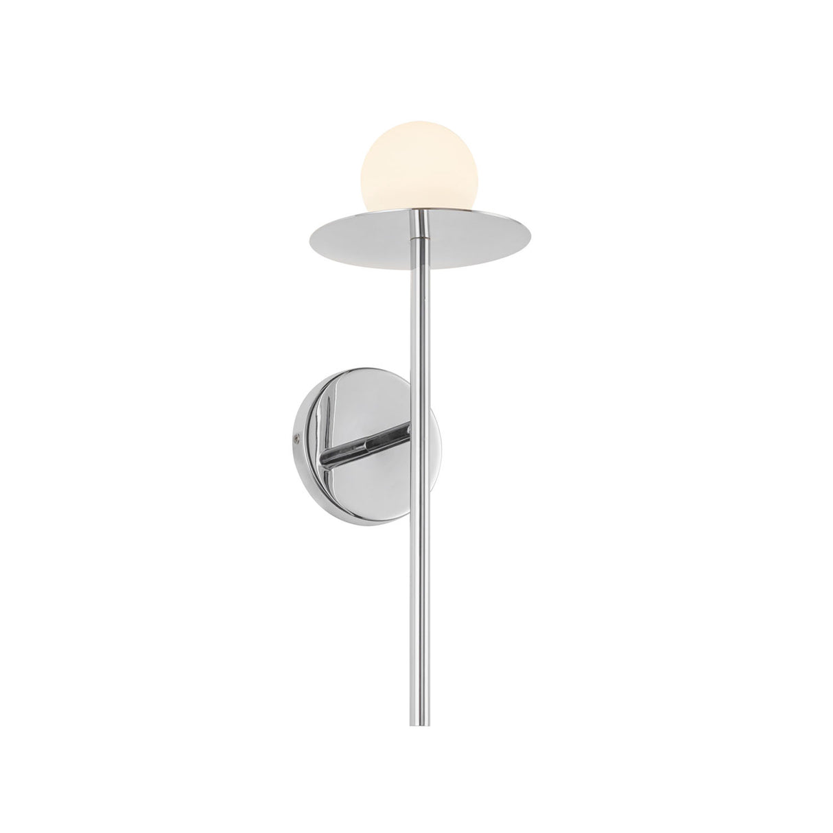 Sol LED Wall Sconce 16", Chrome