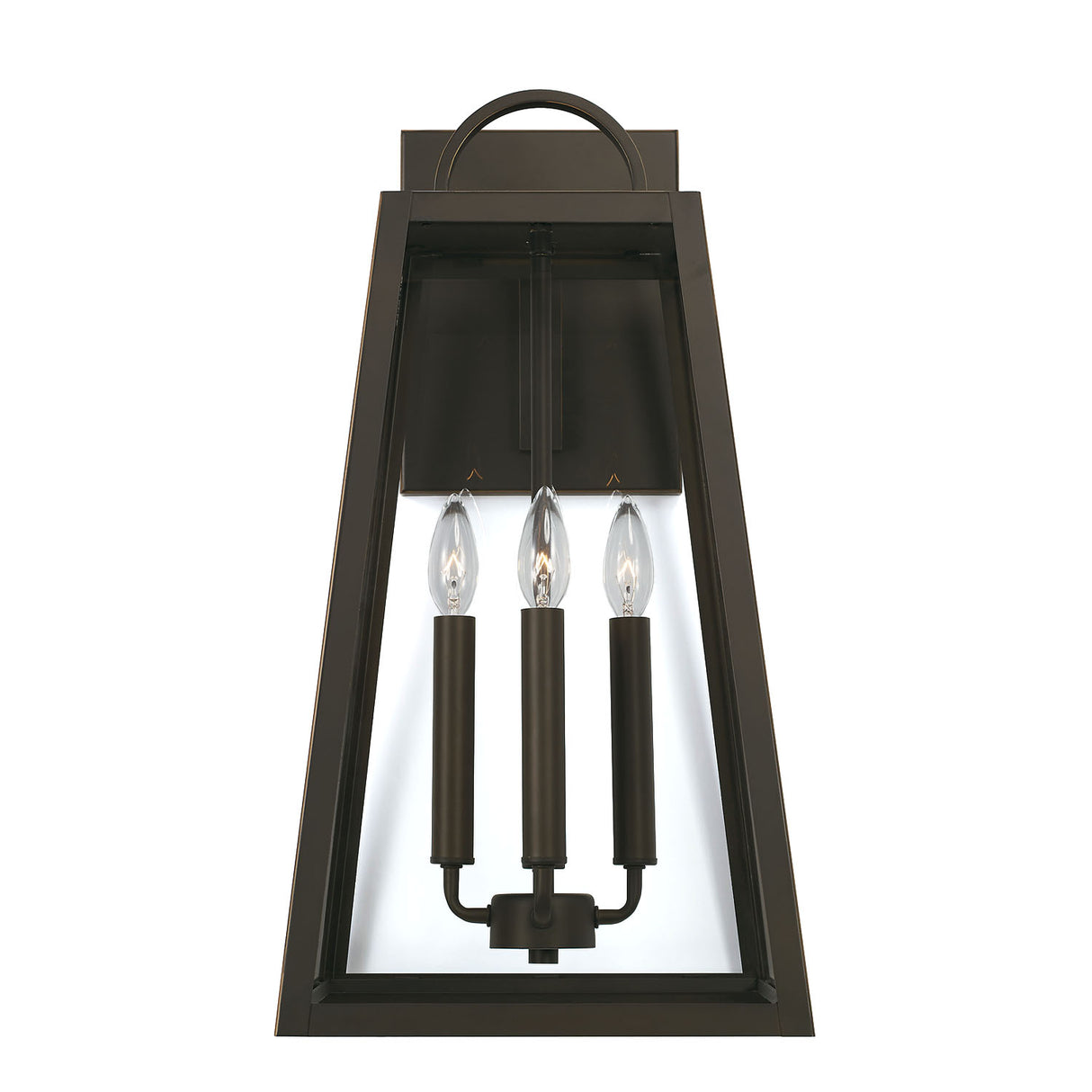 Alden Outdoor Wall Light, Large 23" Oiled Bronze