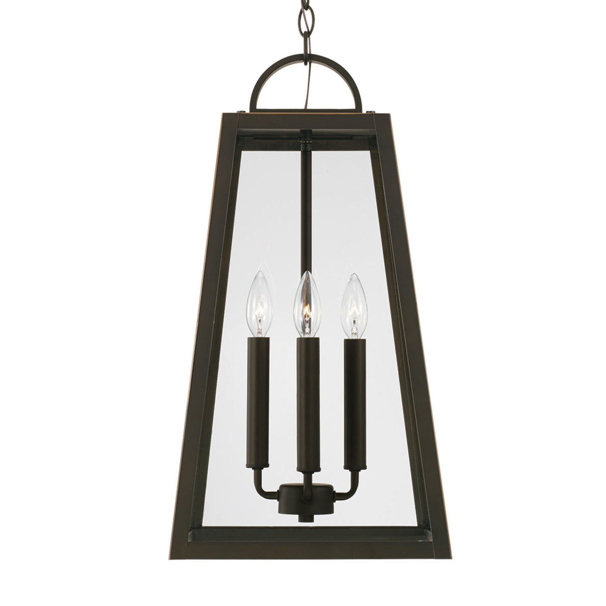 Alden Outdoor Hanging Light, Oiled Bronze