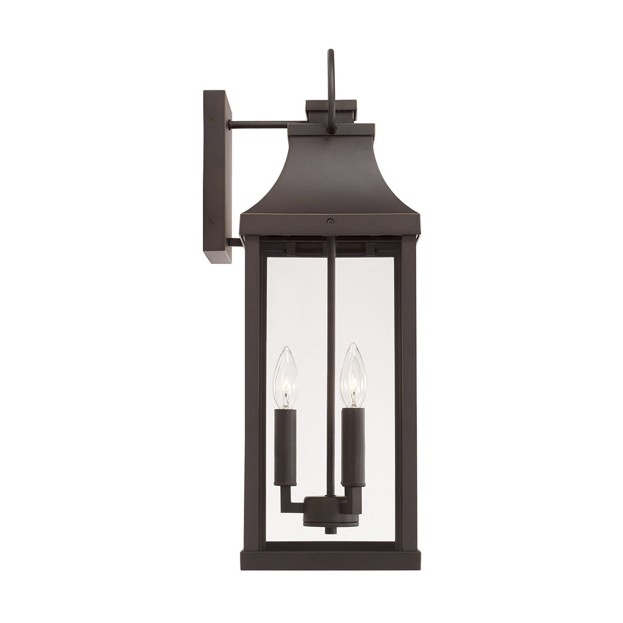 Ainsley Outdoor Wall Light, Large 24" Oiled Bronze