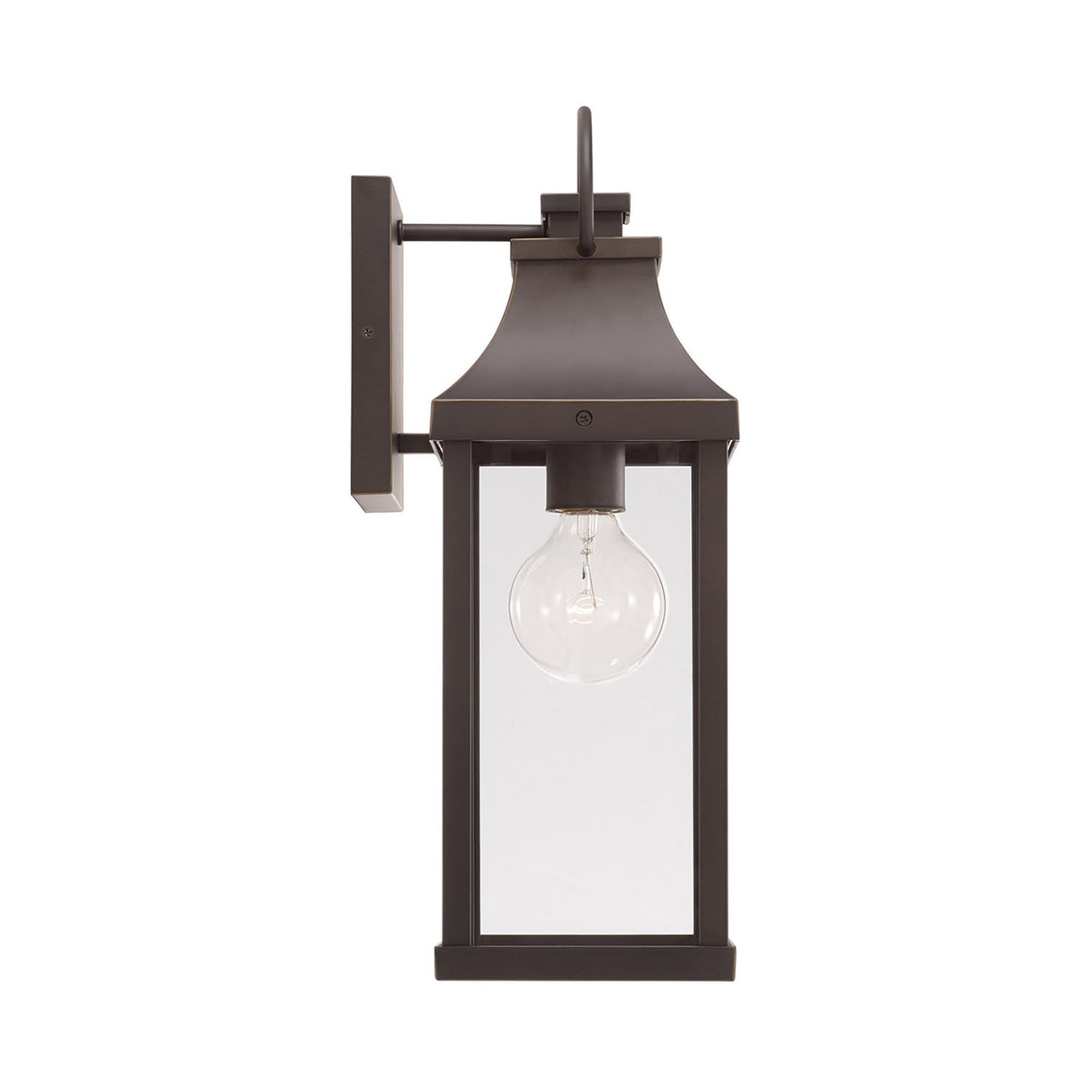 Ainsley Outdoor Wall Light, Small 17" Oiled Bronze