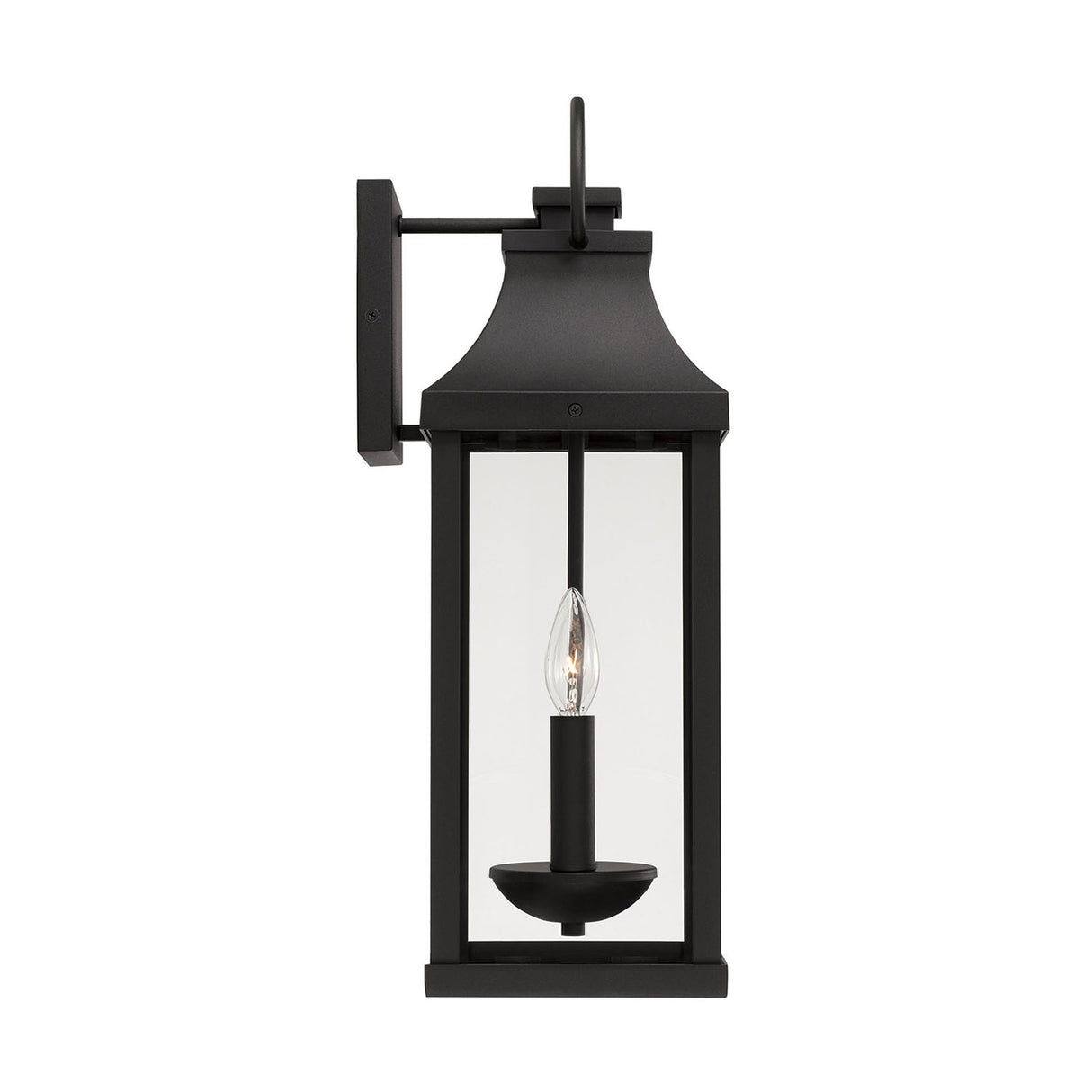 Ainsley Outdoor Wall Light, Medium 21" Black