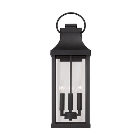 Ainsley Outdoor Wall Light, Large 24" Black