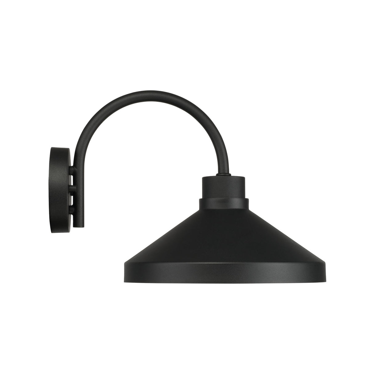Eton Outdoor Wall Light, Small 11" Black