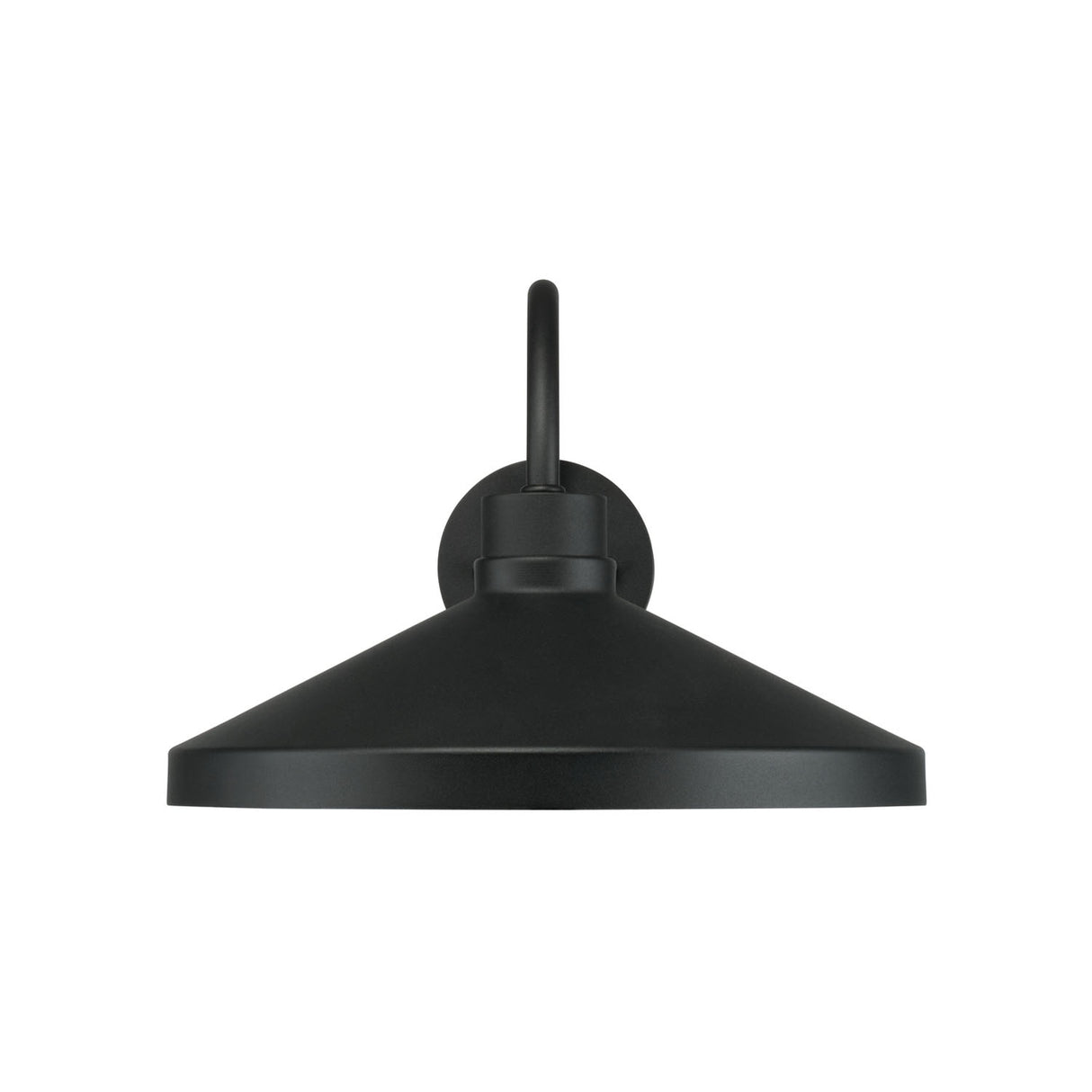 Eton Outdoor Wall Light, Medium 14" Black
