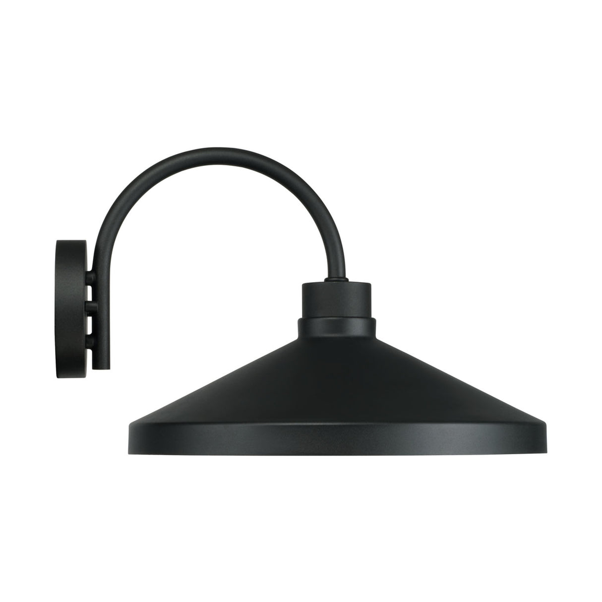 Eton Outdoor Wall Light, Medium 14" Black