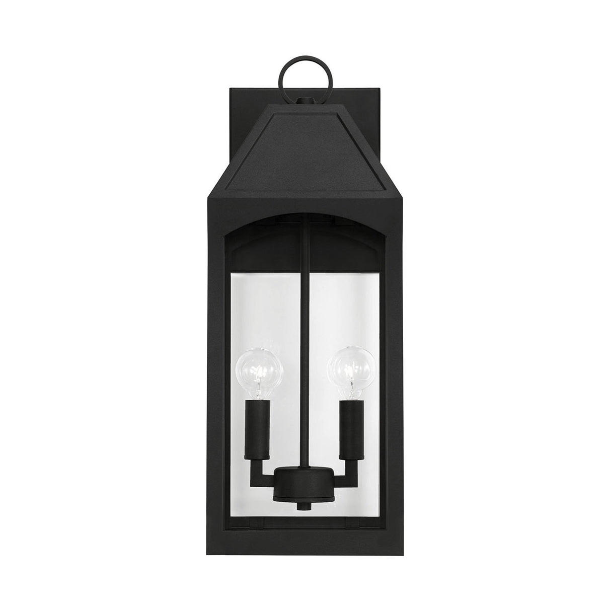 Chester Outdoor Wall Light, Medium 20" Black