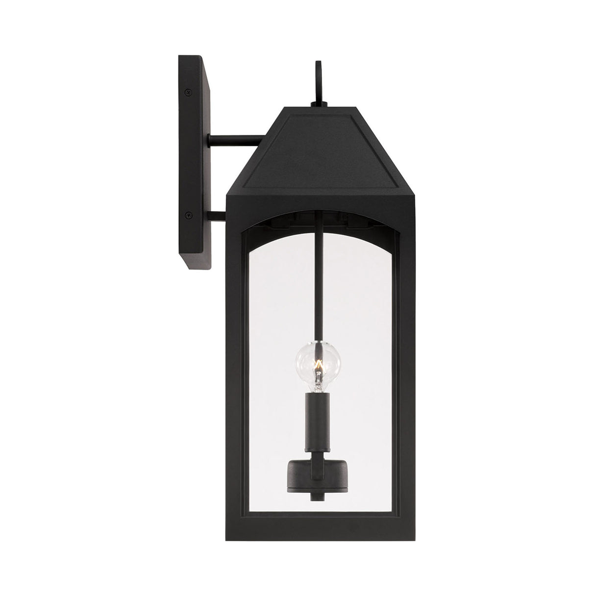 Chester Outdoor Wall Light, Medium 20" Black