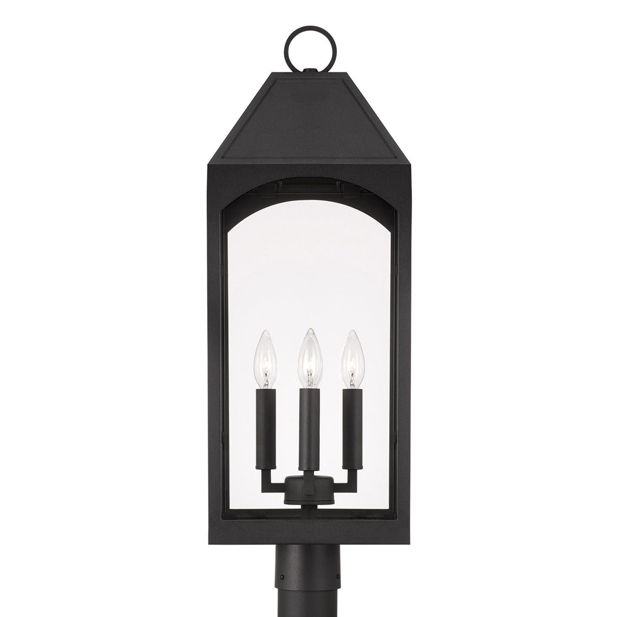 Chester Outdoor Post Light, Black