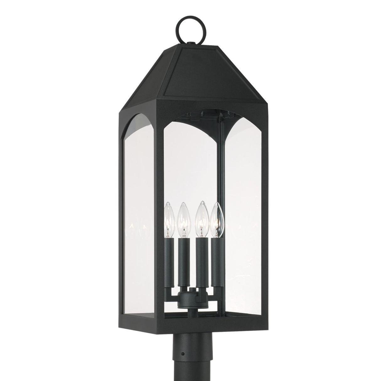 Chester Outdoor Post Light, Black