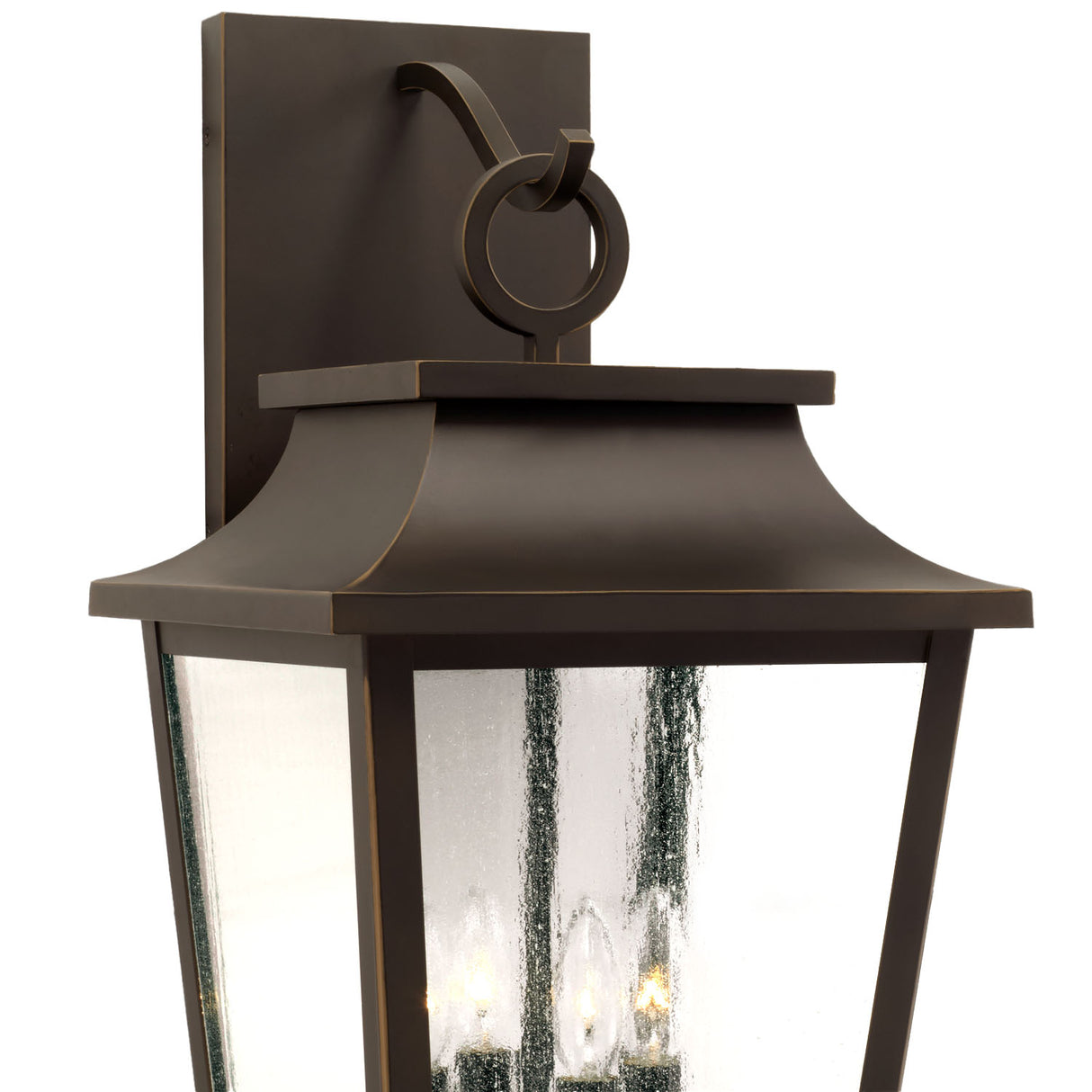 Beckett Outdoor Wall Light, Large 24" Oiled Bronze