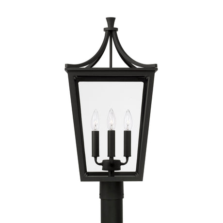 Ellery Outdoor Post Light, Black