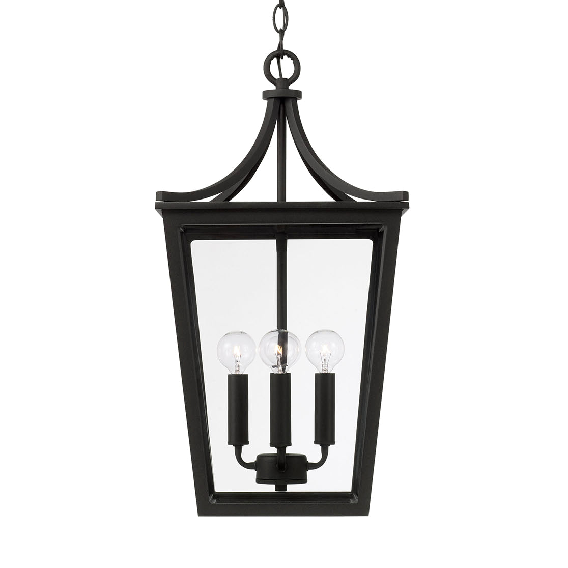Ellery Outdoor Hanging Light, Black