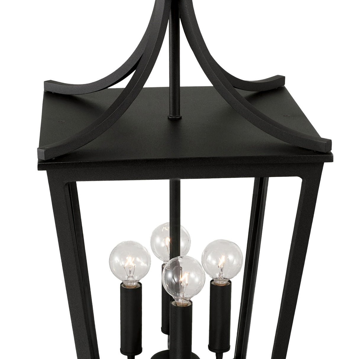 Ellery Outdoor Hanging Light, Black