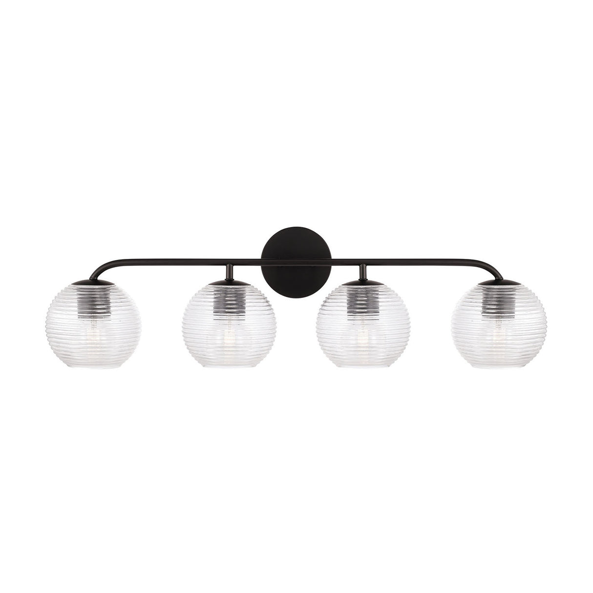 Ori 4 Light Vanity, Matte Black