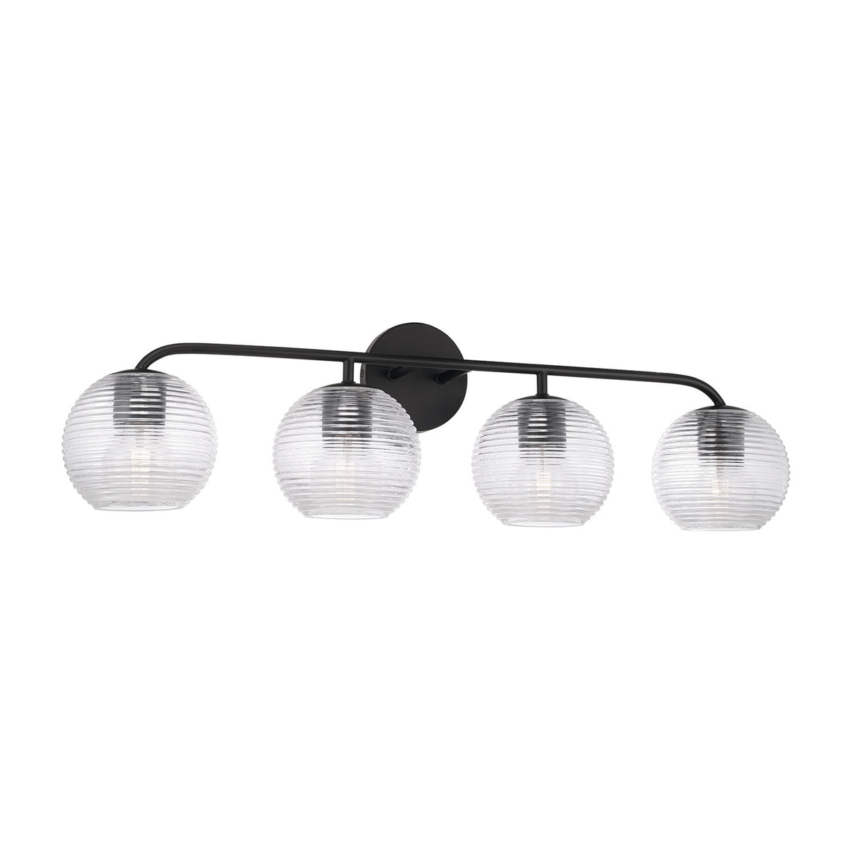 Ori 4 Light Vanity, Matte Black