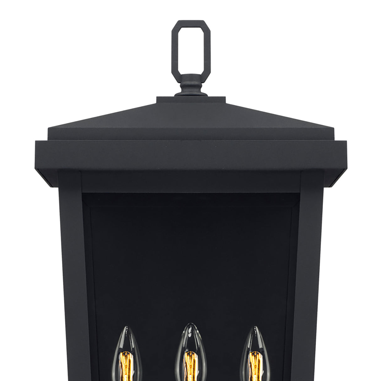 Leighton Outdoor Wall Light, Large 24" Black