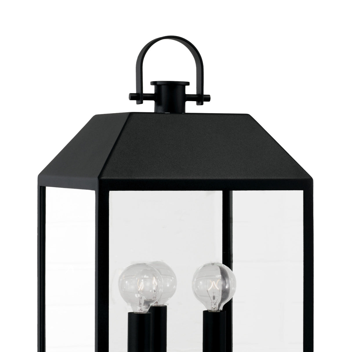 Porter Outdoor Post Light 22", Black