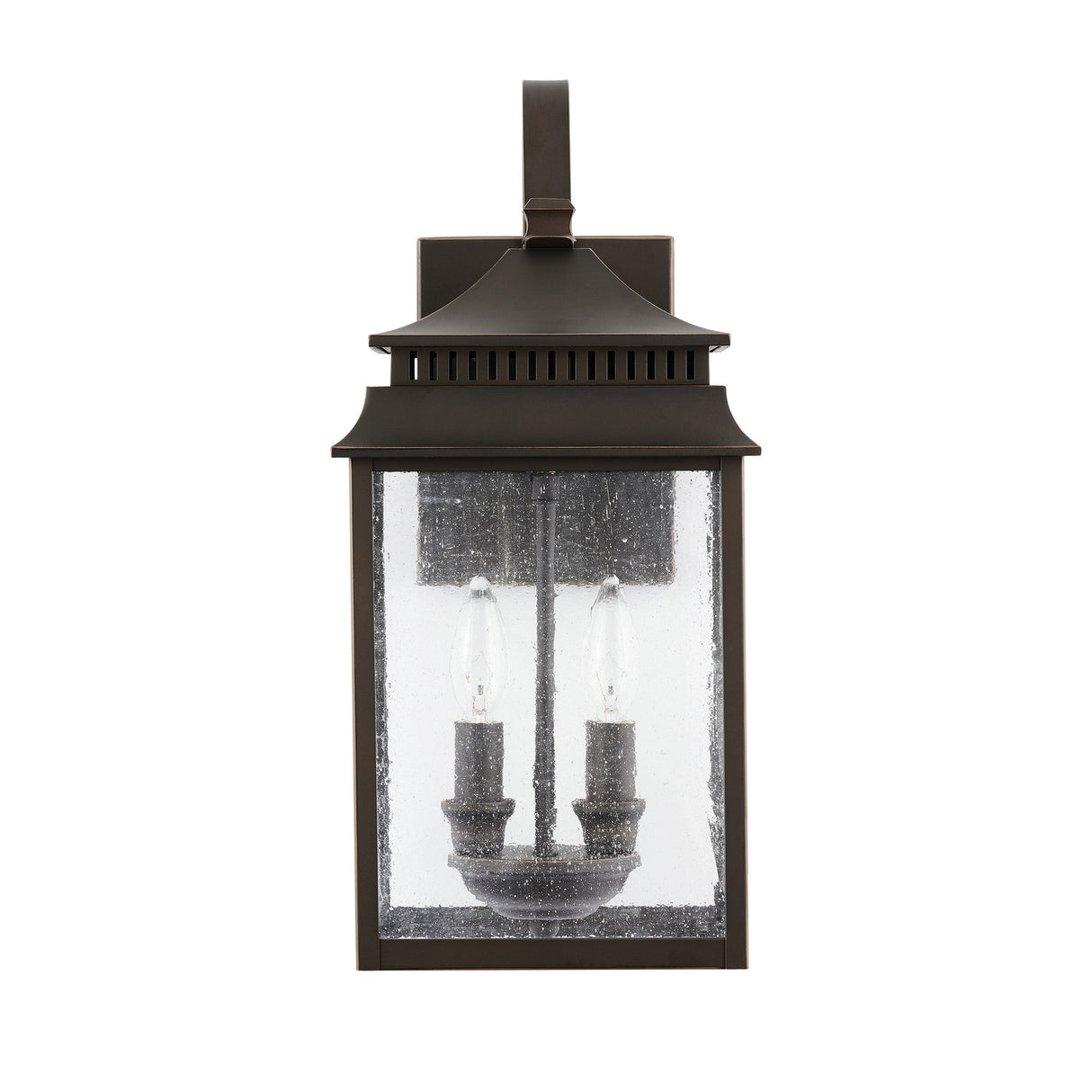 Hanover Outdoor Wall Light, Medium 18" Oiled Bronze