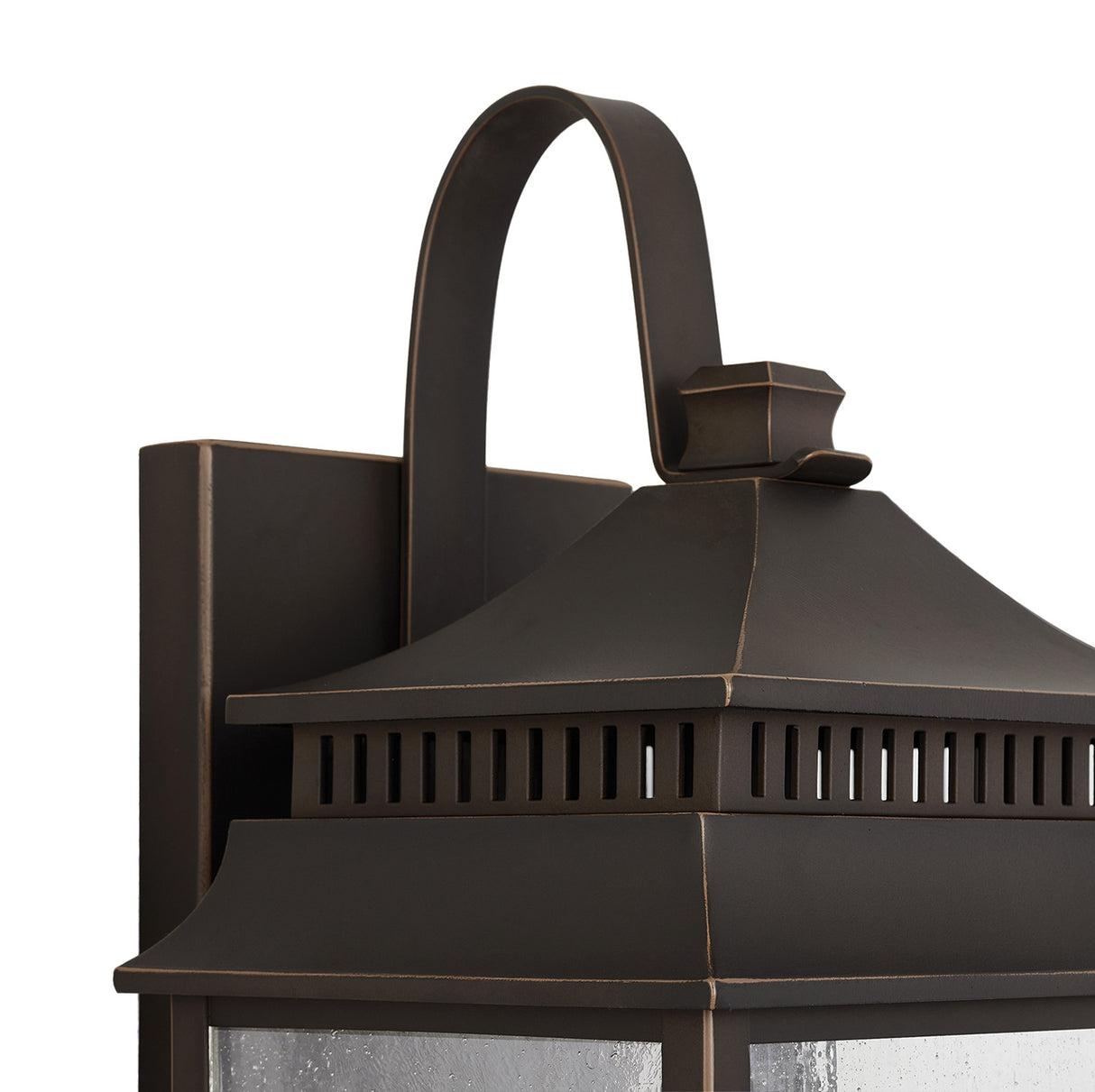 Hanover Outdoor Wall Light, Medium 18" Oiled Bronze