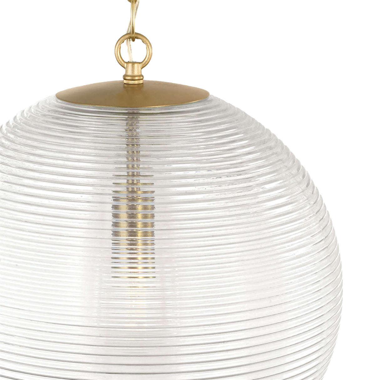 Ori Pendant 17", Matte Brass