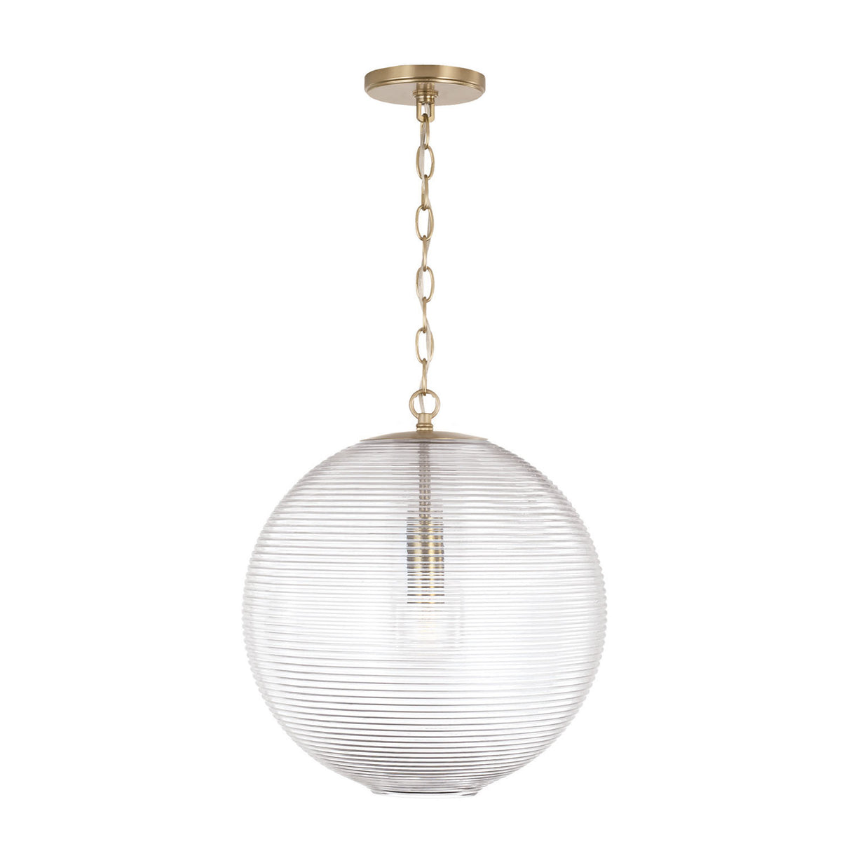 Ori Pendant 17", Matte Brass