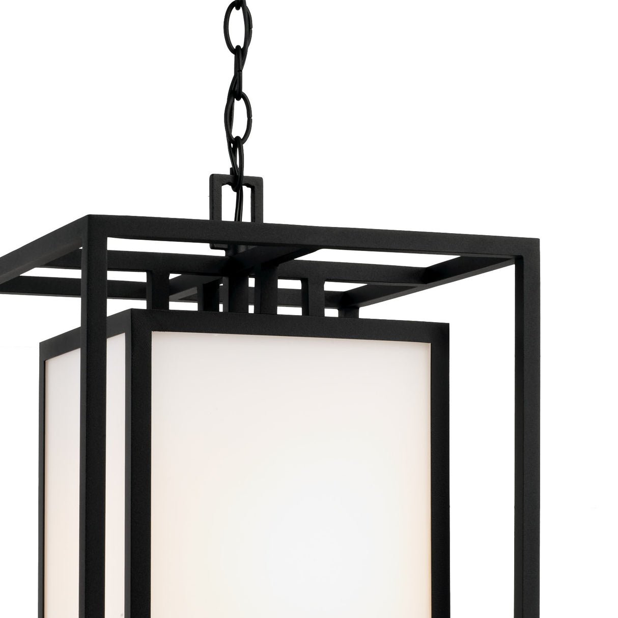 Orley Outdoor Hanging Light, Black
