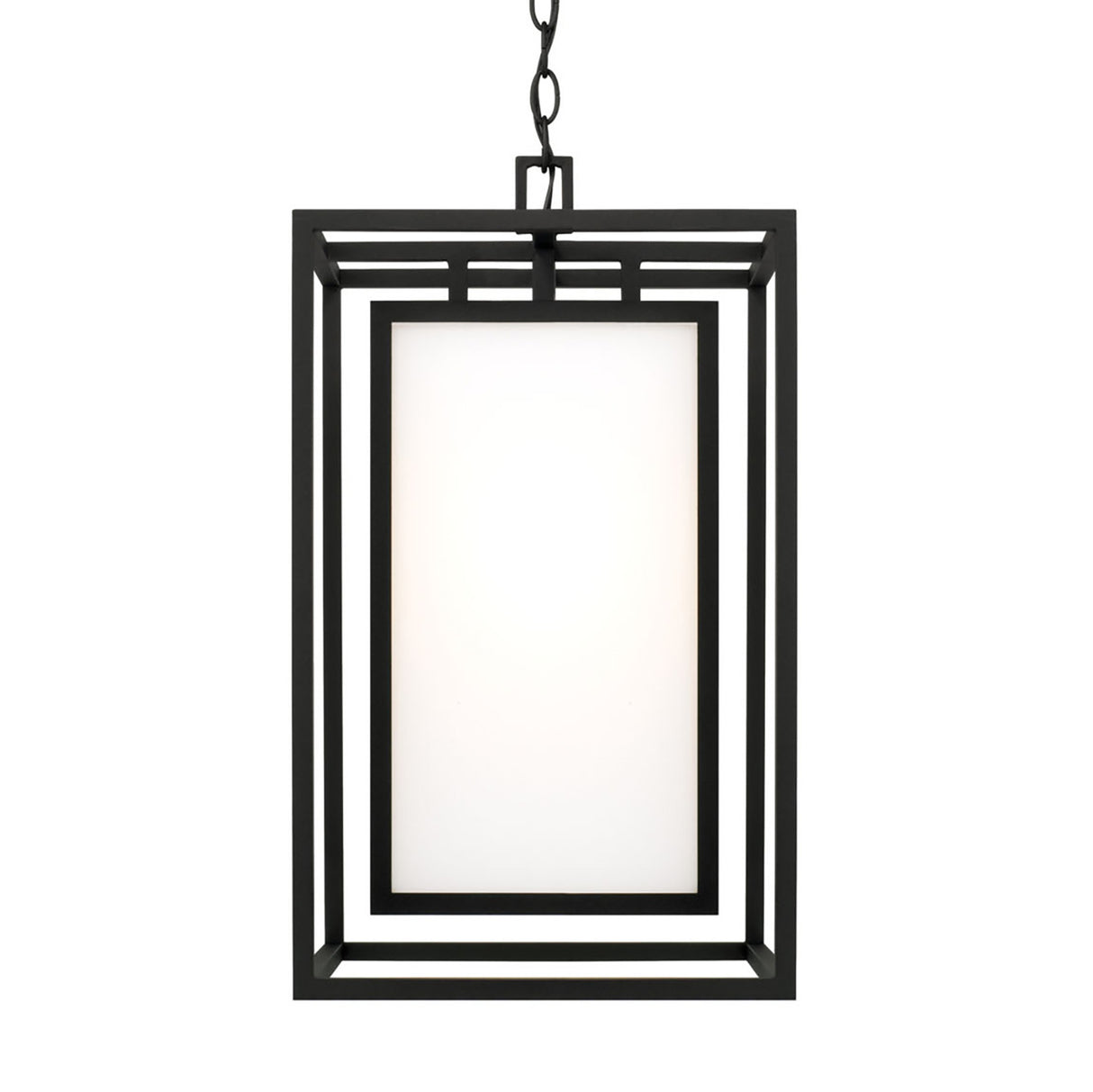 Orley Outdoor Hanging Light, Black