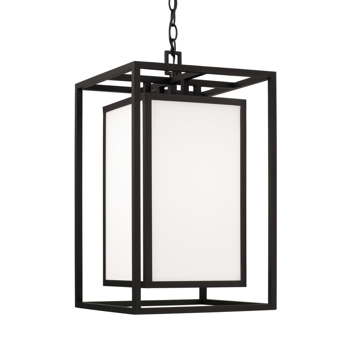Orley Outdoor Hanging Light, Black