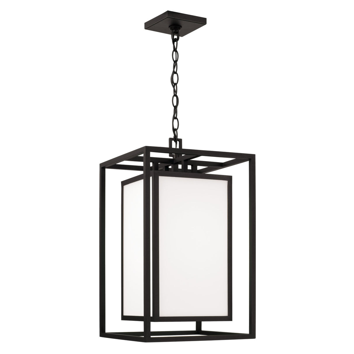 Orley Outdoor Hanging Light, Black