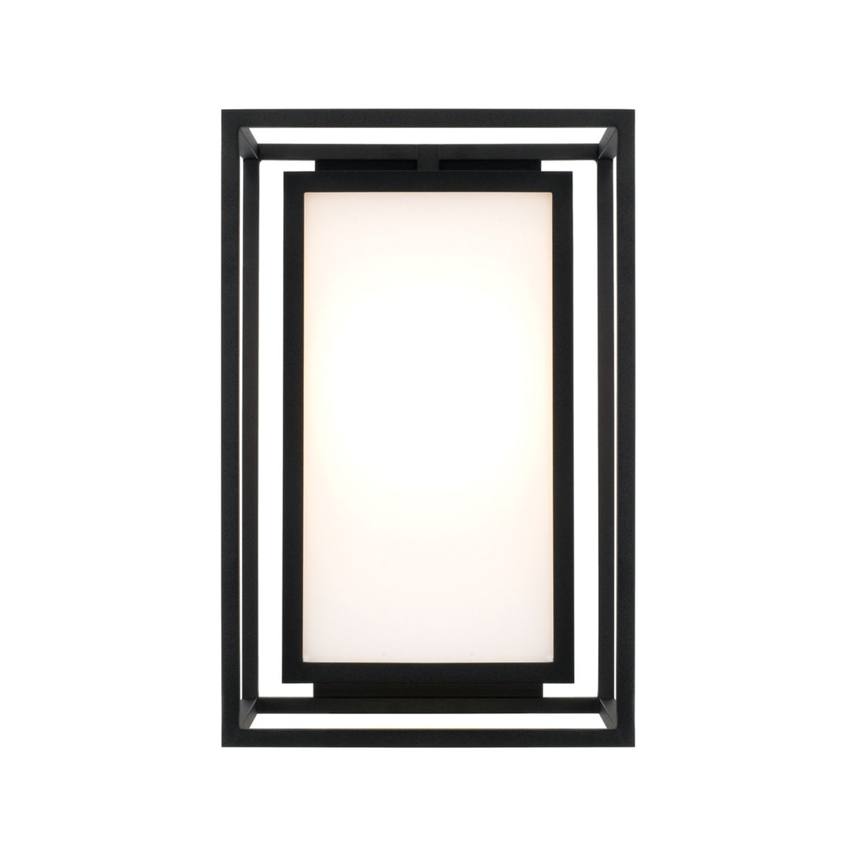 Orley Outdoor Wall Light, Small 14" Black