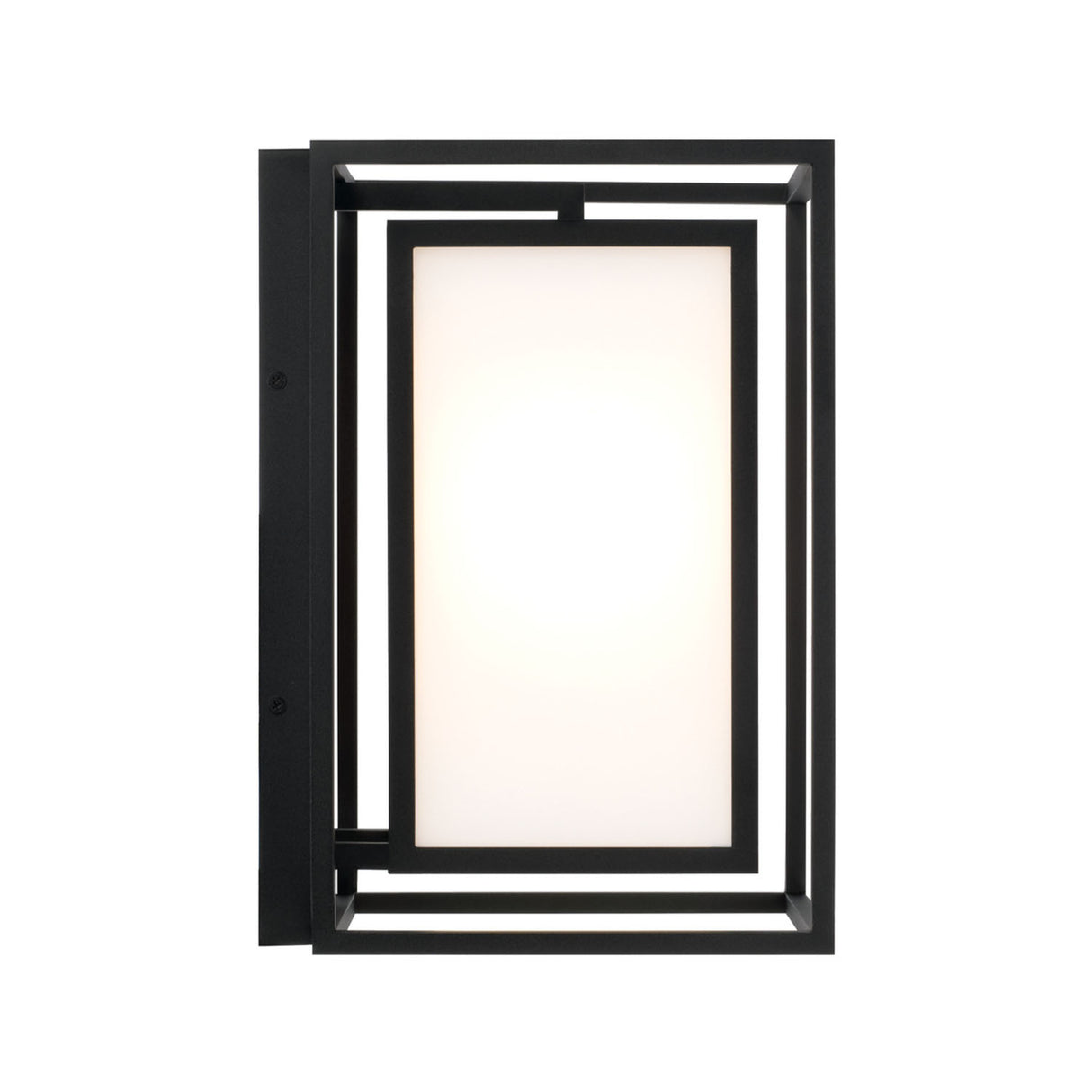 Orley Outdoor Wall Light, Small 14" Black