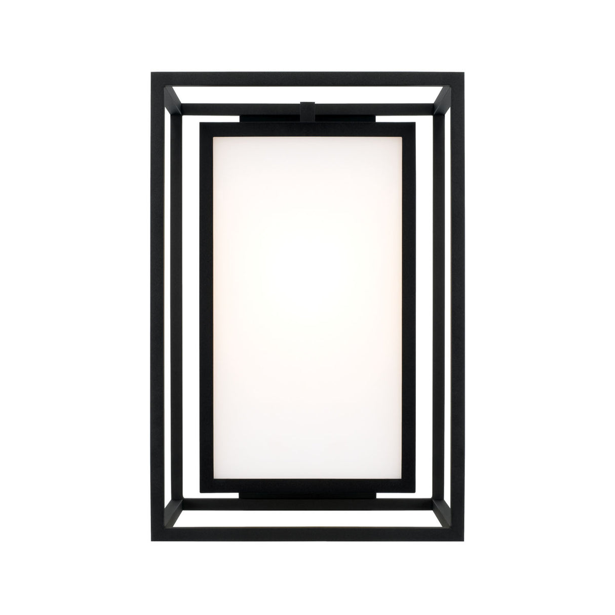Orley Outdoor Wall Light, Medium 16" Black
