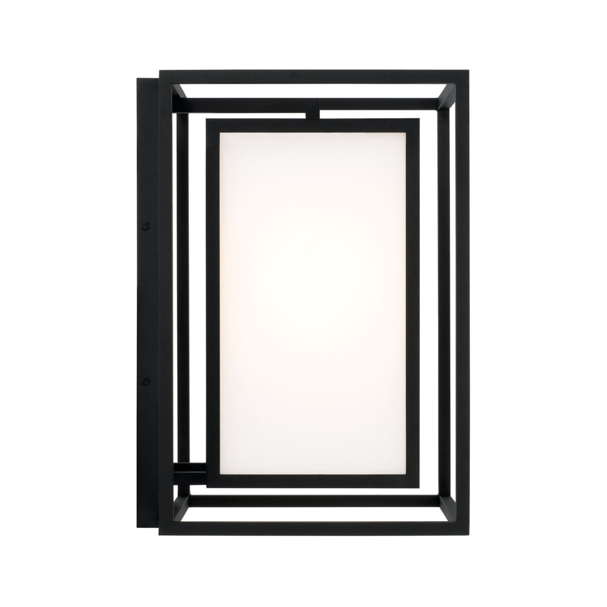 Orley Outdoor Wall Light, Medium 16" Black