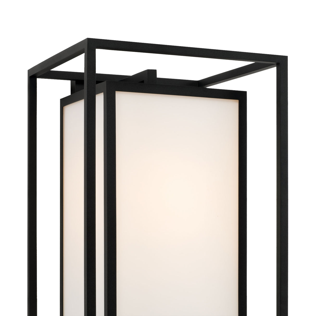 Orley Outdoor Wall Light, Large 19" Black