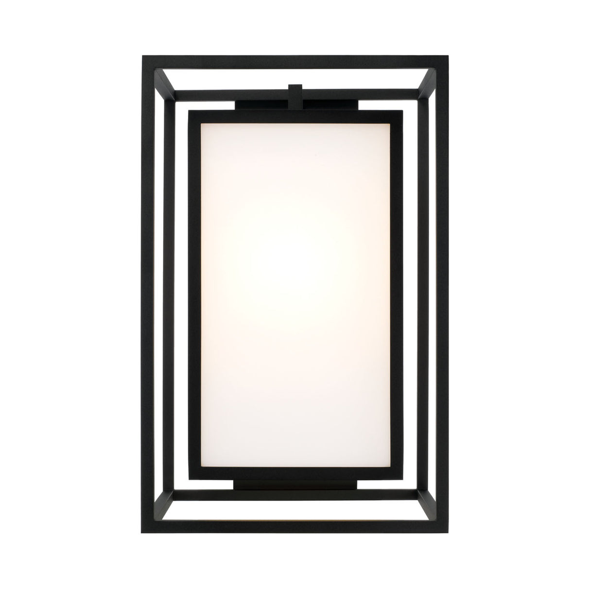 Orley Outdoor Wall Light, Large 19" Black
