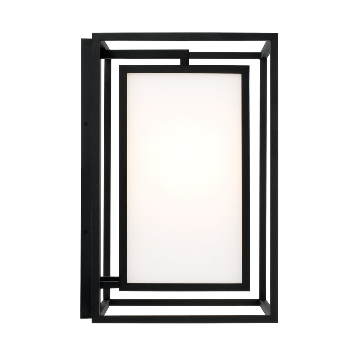 Orley Outdoor Wall Light, Large 19" Black