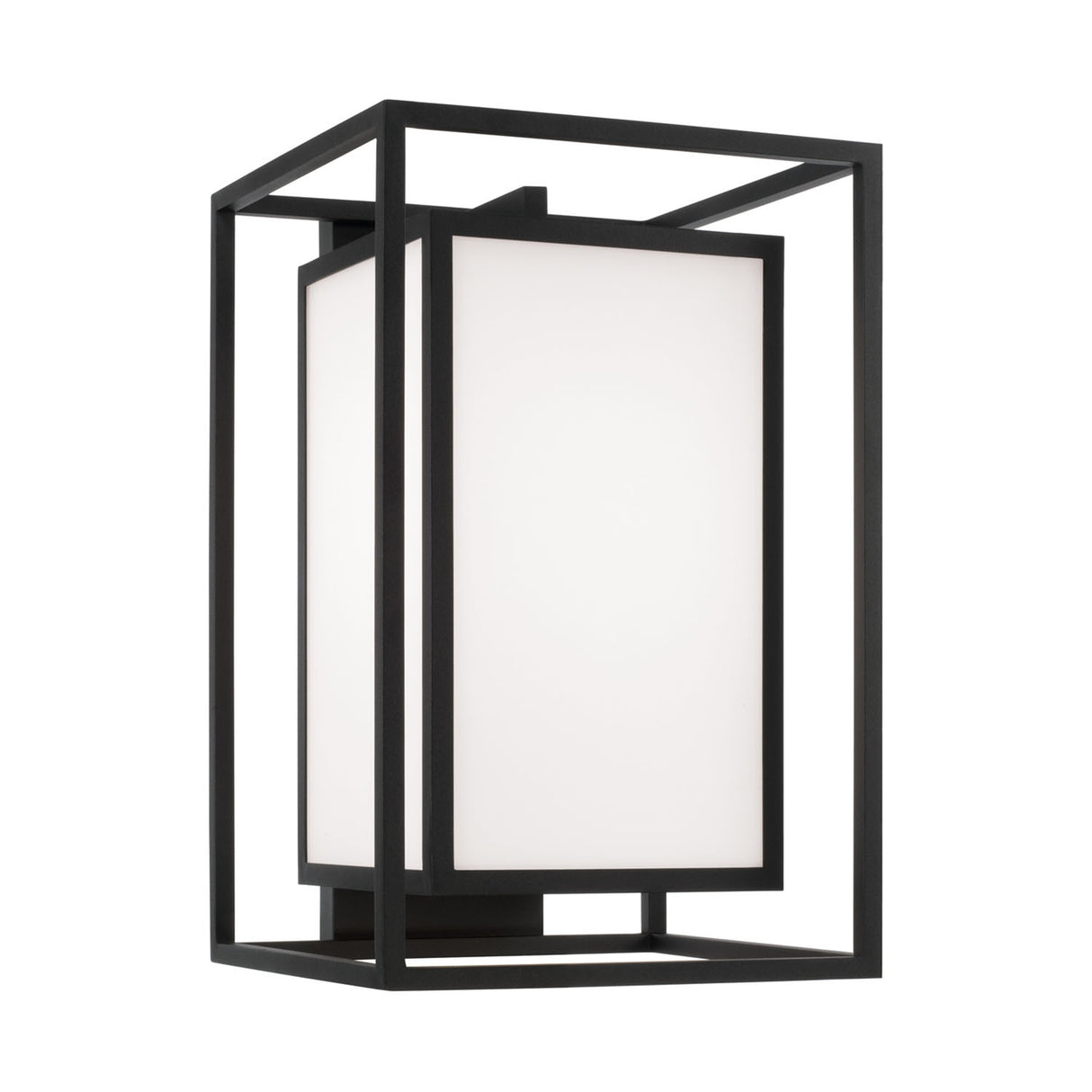 Orley Outdoor Wall Light, Large 19" Black