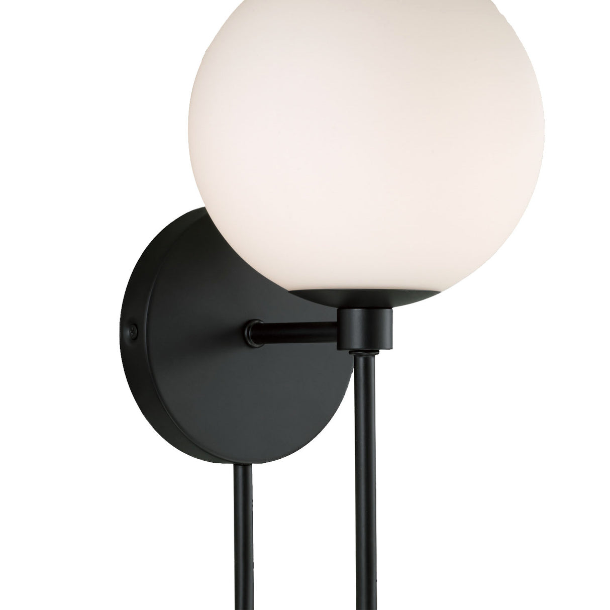 Enid Wall Sconce 15", Matte Black
