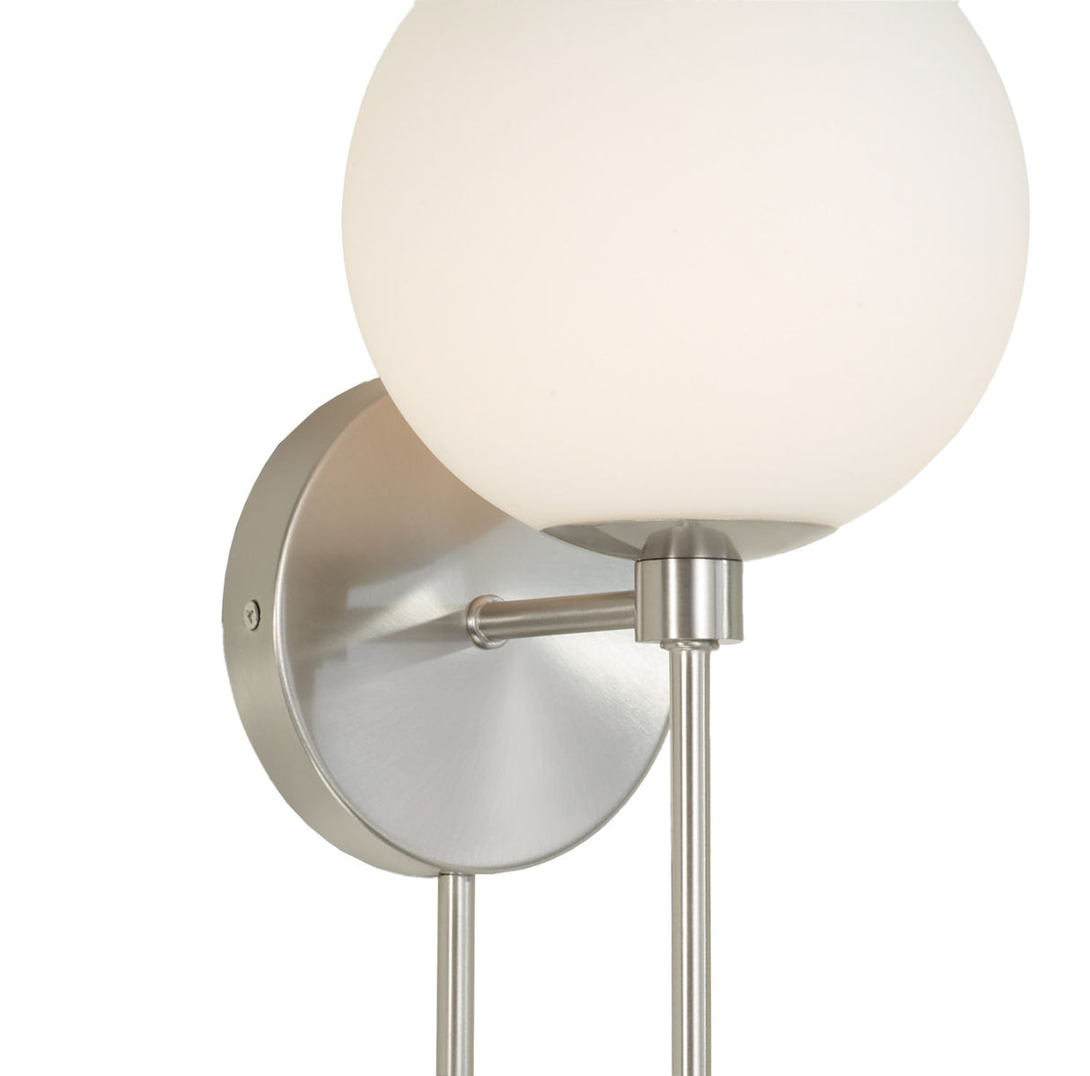 Enid Wall Sconce 15", Brushed Nickel