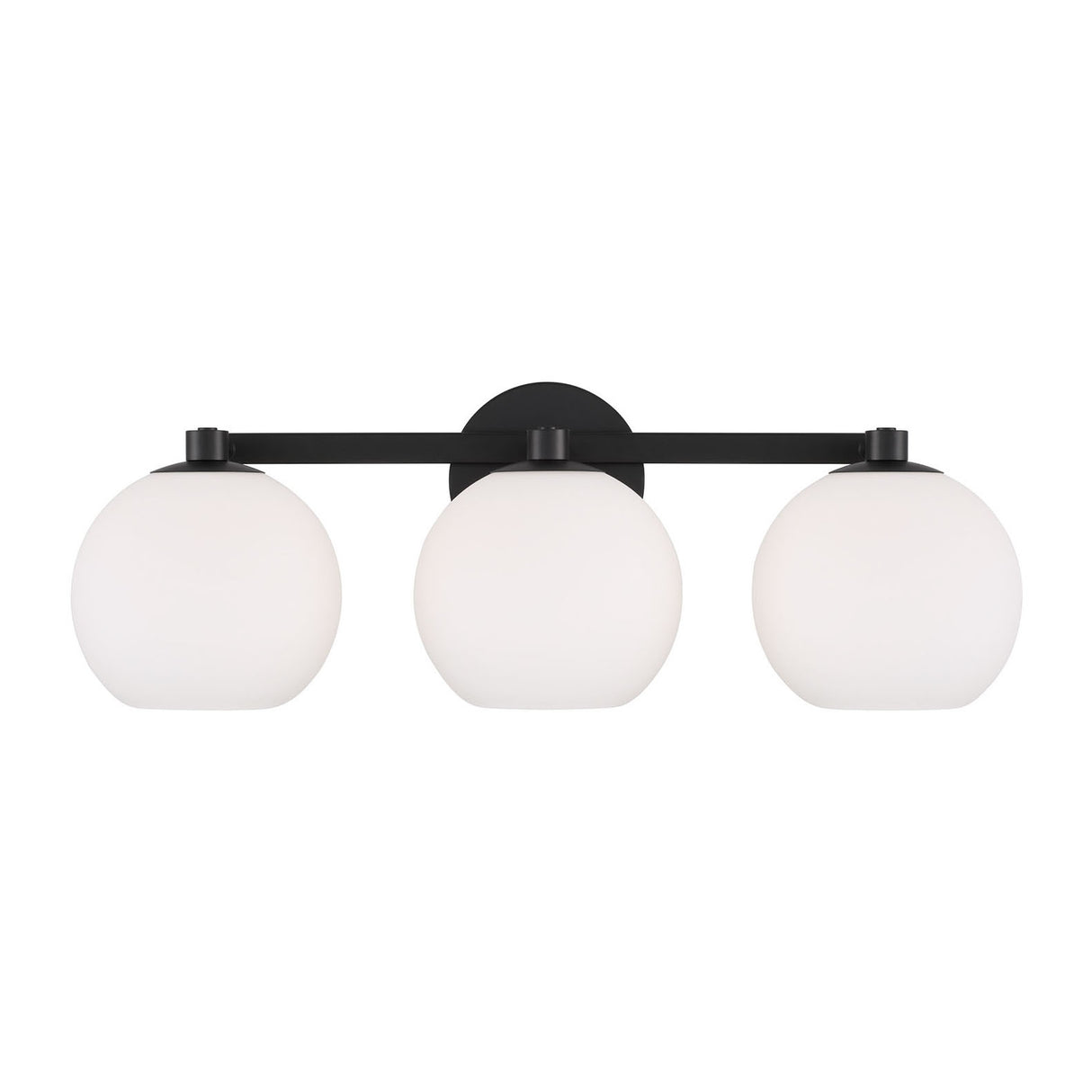 Enid 3 Light Vanity, Matte Black