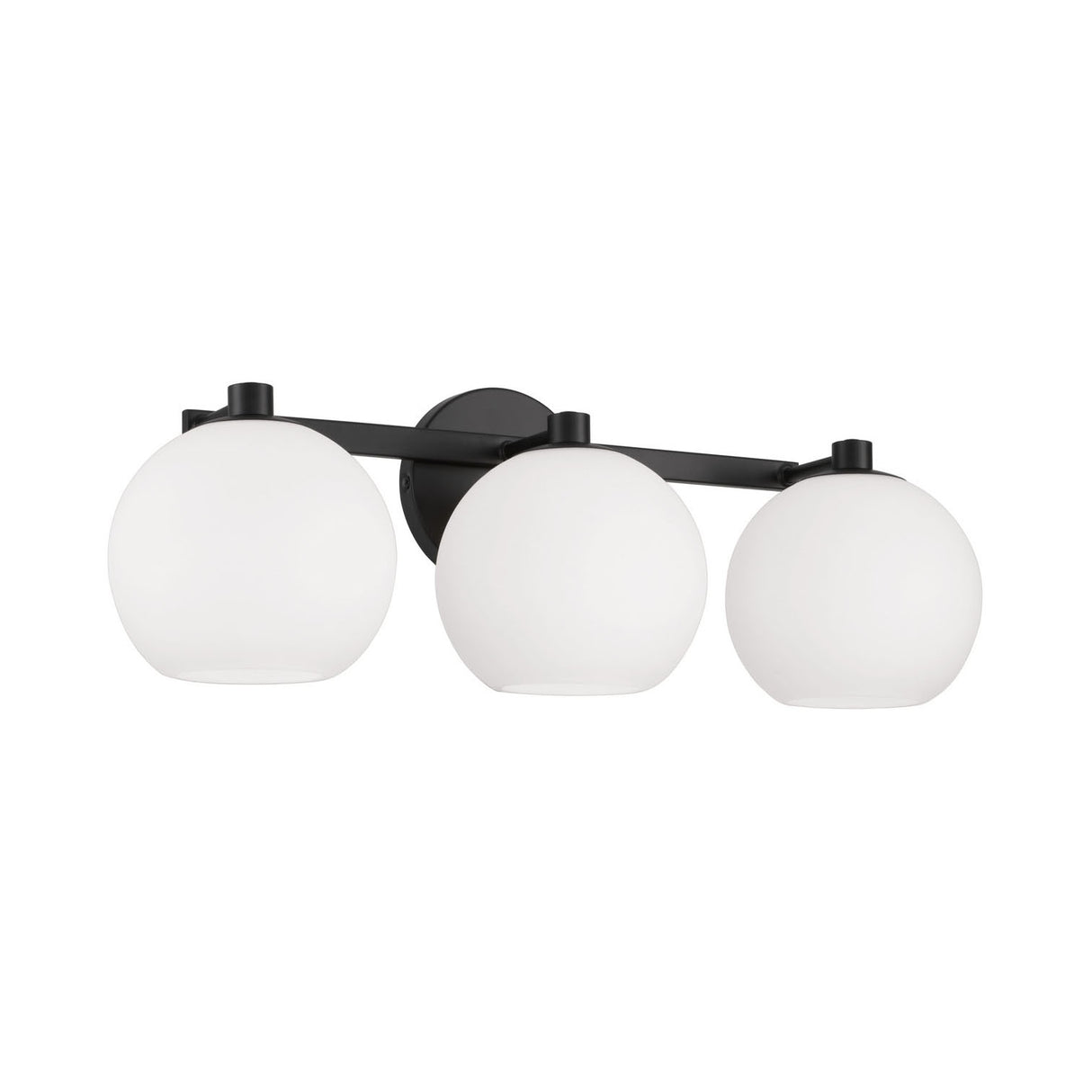 Enid 3 Light Vanity, Matte Black