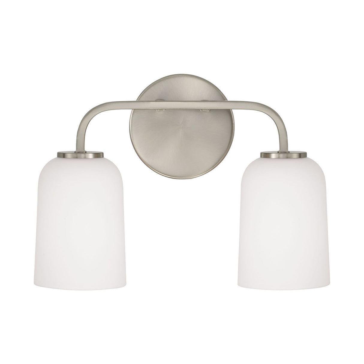 Elira 2 Light Vanity, Brushed Nickel