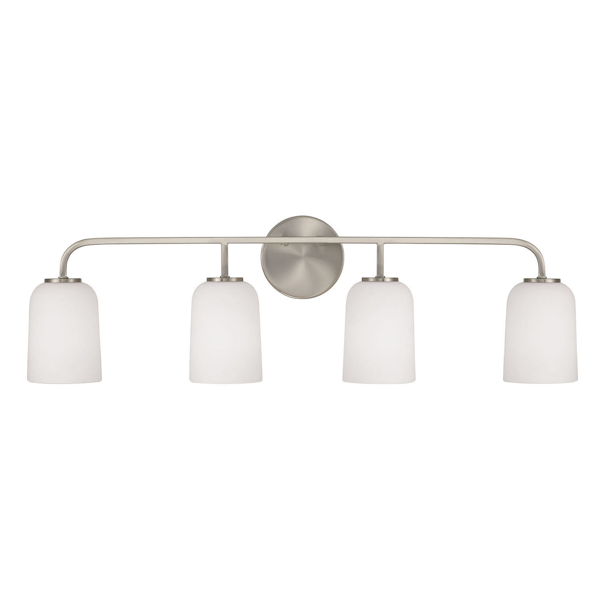 Elira 4 Light Vanity, Brushed Nickel
