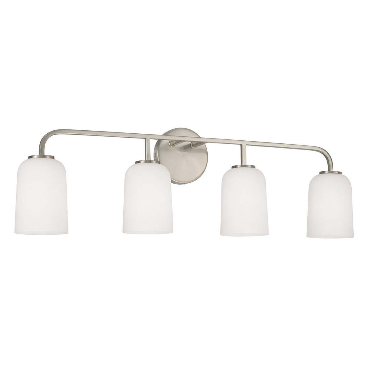 Elira 4 Light Vanity, Brushed Nickel