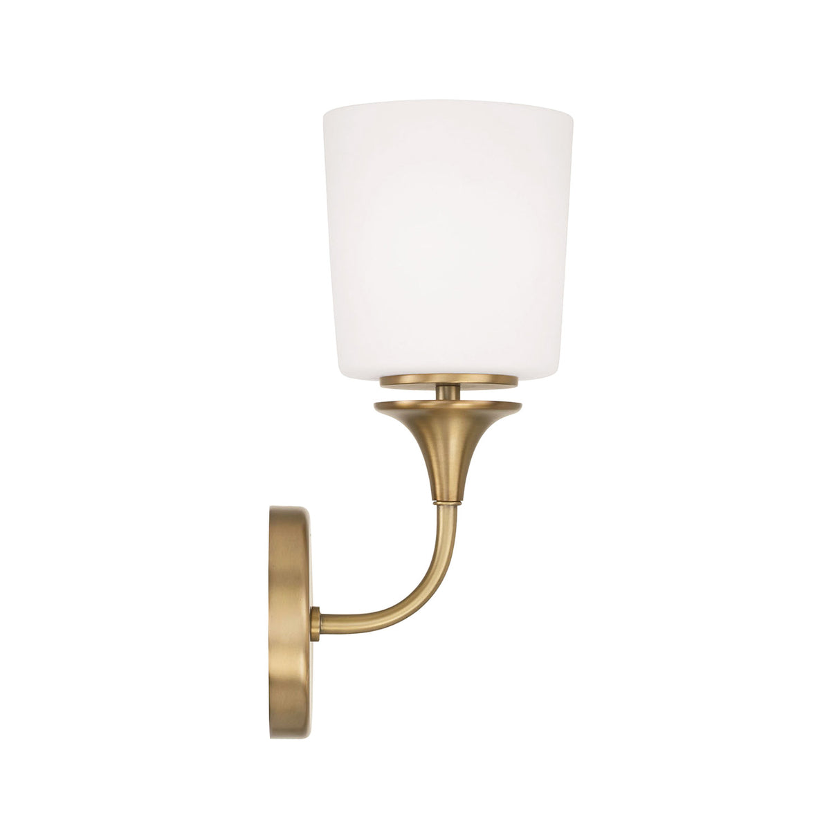 Harper Wall Sconce, Aged Brass