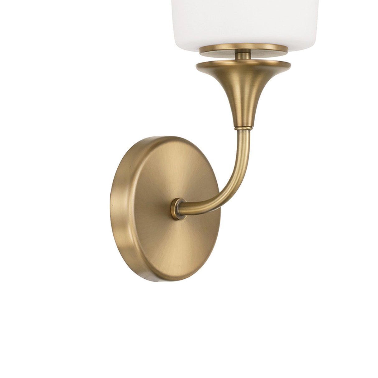 Harper Wall Sconce, Aged Brass