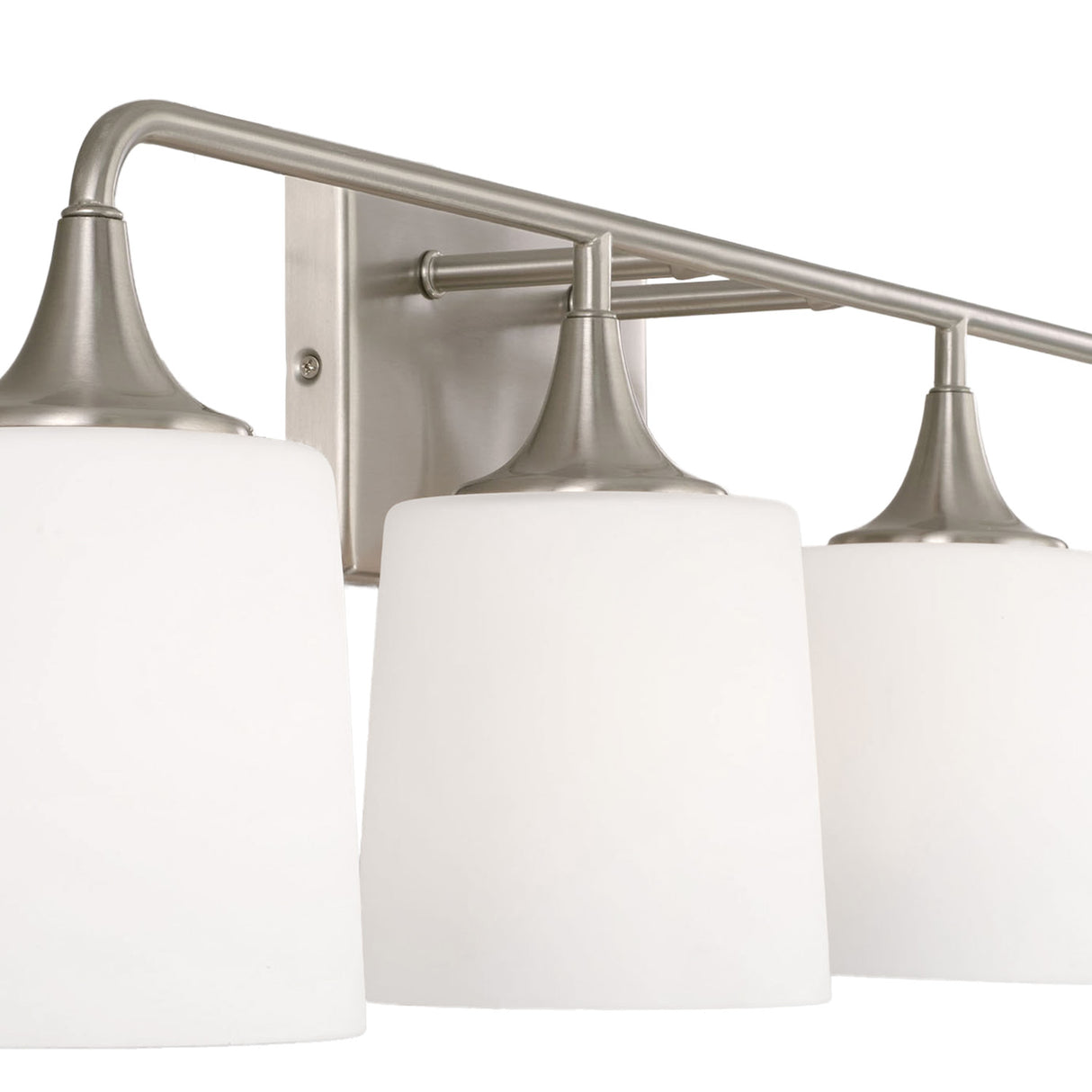 Harper 4 Light Vanity, Brushed Nickel