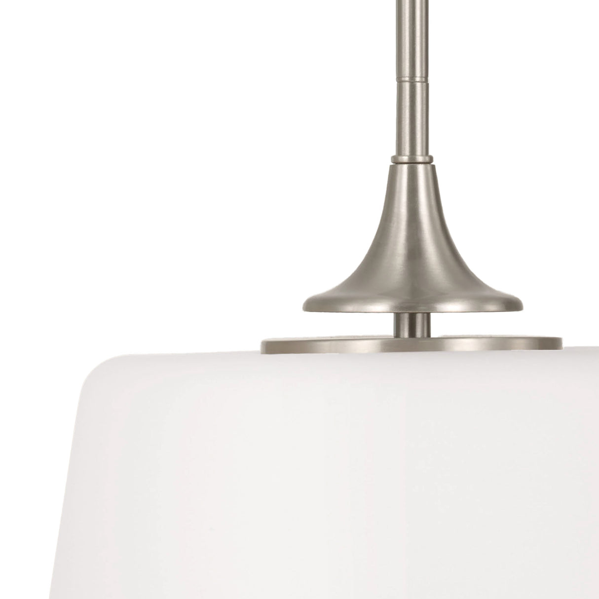 Harper Semi-Flush 12", Brushed Nickel